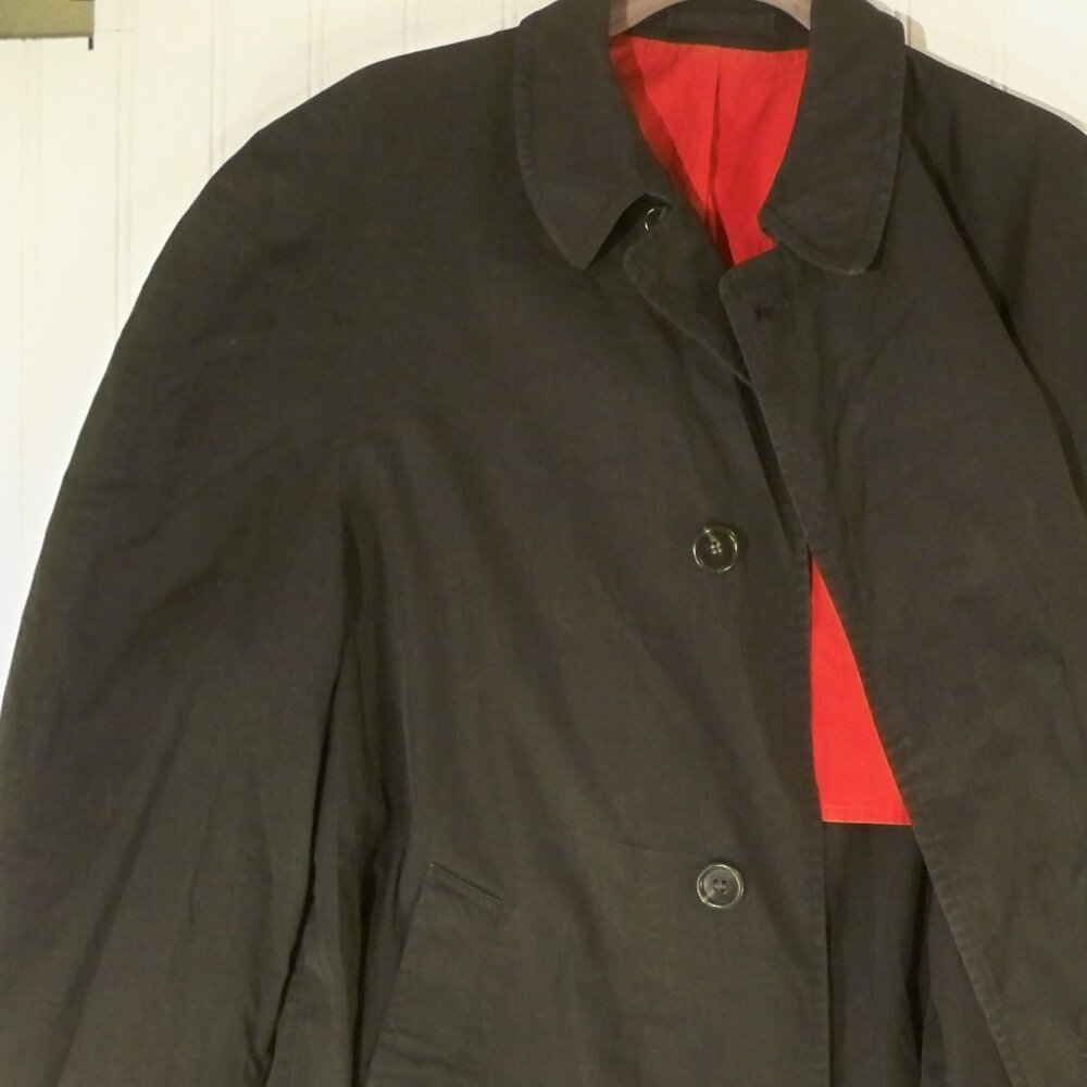 London Fog, Higbee Cleveland, Black Raincoat